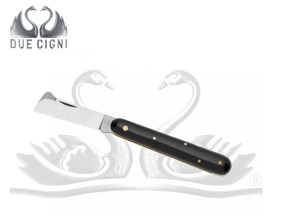 Прививочный нож Due Cigni 210/17 (пластиковая рукоятка, латунная вкладка, лезвие С-1000) / Дуе Чини